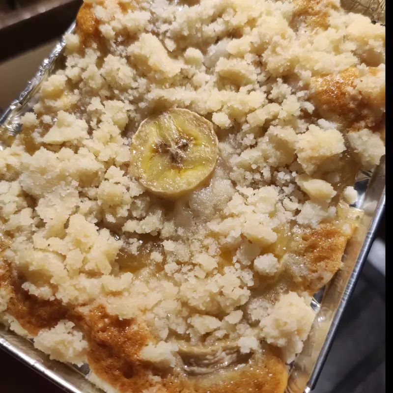 Cuca Recheada Banana