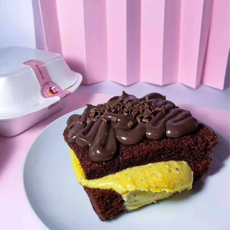 Brigadeiro com maracujá