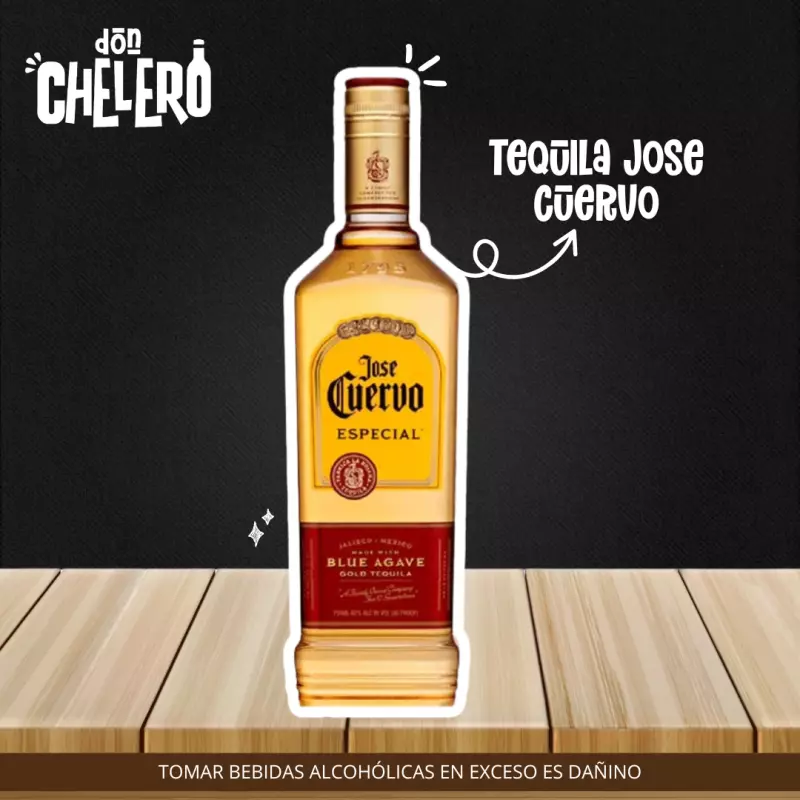 TEQUILA JOSE CUERVO GOLD X 750 ML.