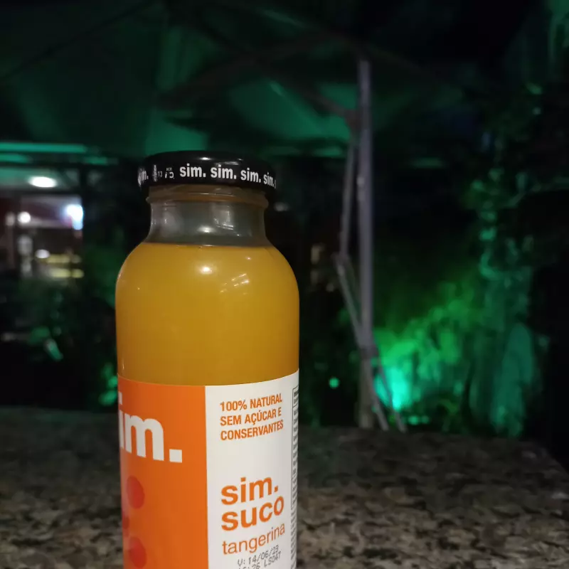 124 -Suco sim Tangerina