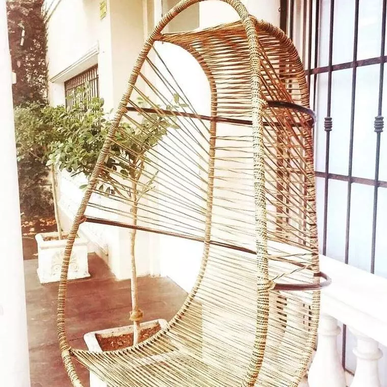 Hamaca para colgar última en beige