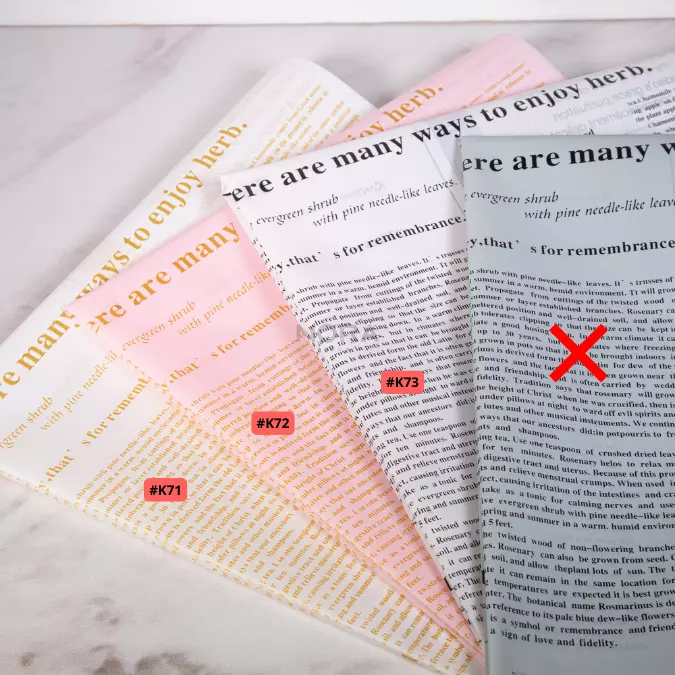 Papel coreano Periodico 20 und K7