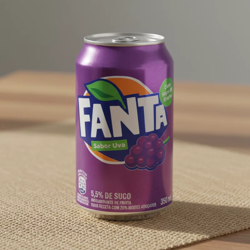 Fanta uva lata 350ml
