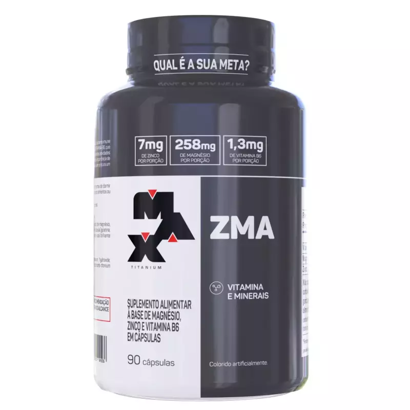 ZMA MAX TITANIUM 90 CÁPSULAS