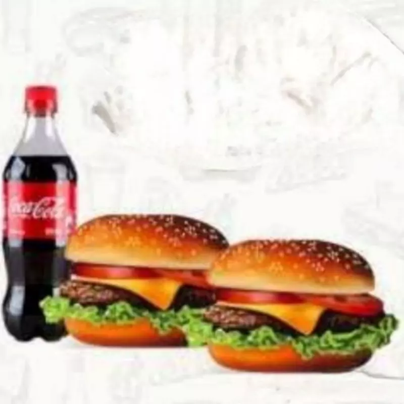 2 X BACON + COCA 600 - COMBO 3