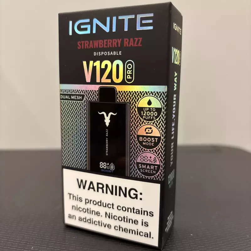 IGNITE V120 Pro  Morango Razz