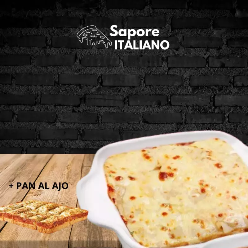 Lasaña a lo Alfredo