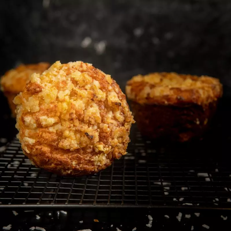 Muffin de Coco y Queso**