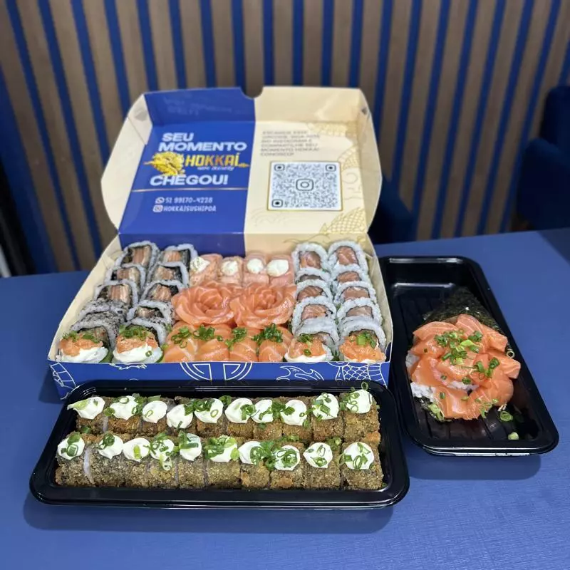 Combo master 62 peças + TEMAKI