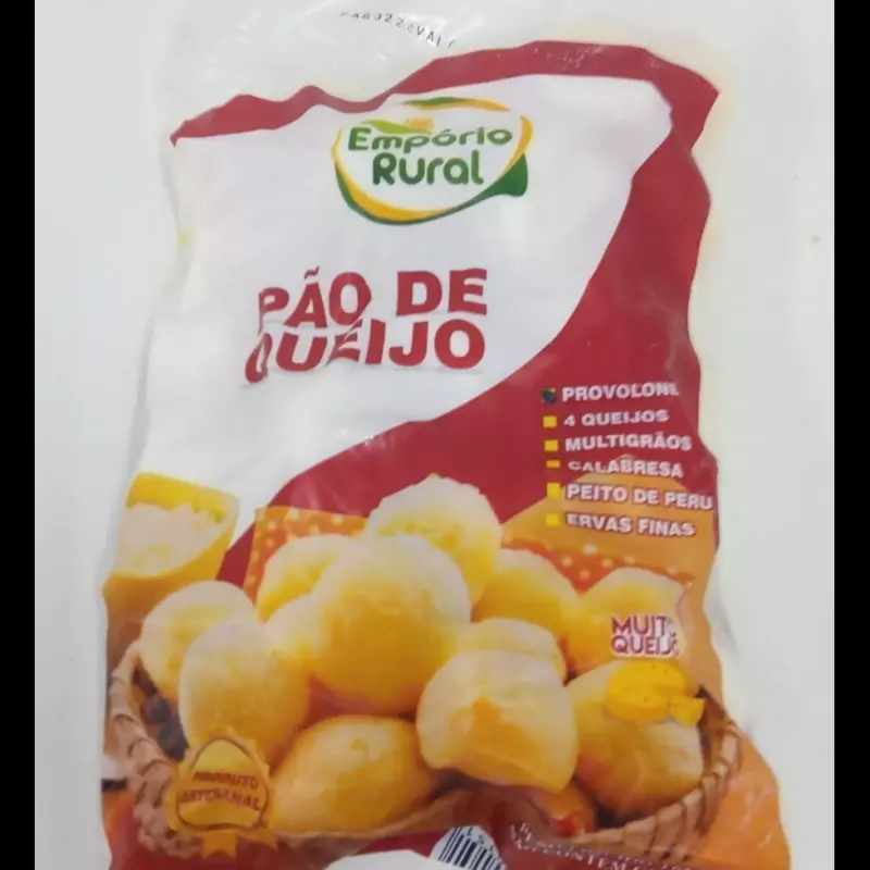 Pão de queijo recheado com Provolone