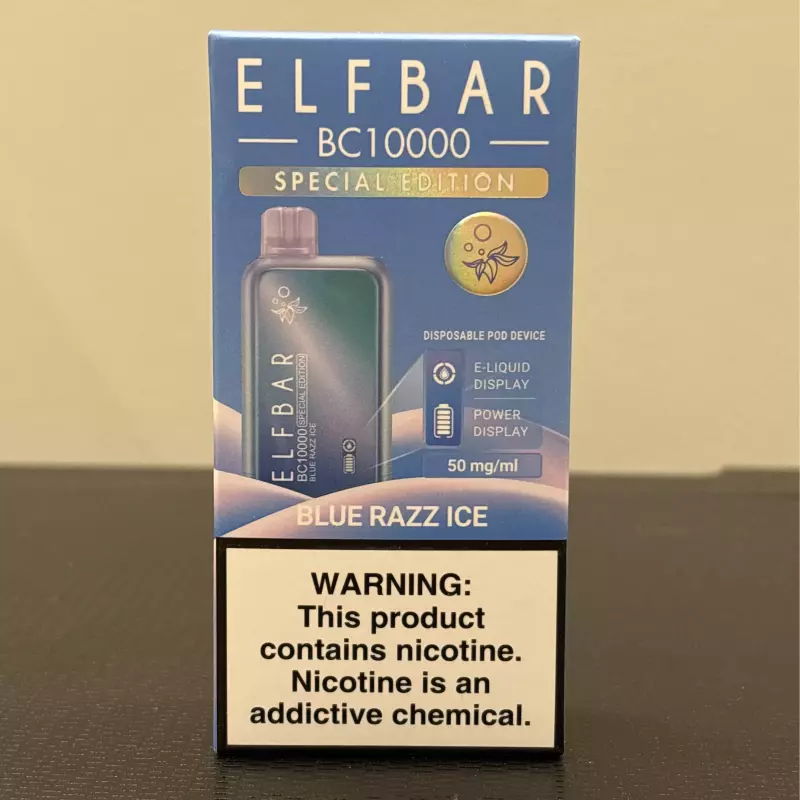 ELFBAR BC 10k BLUE RAZZ ICE