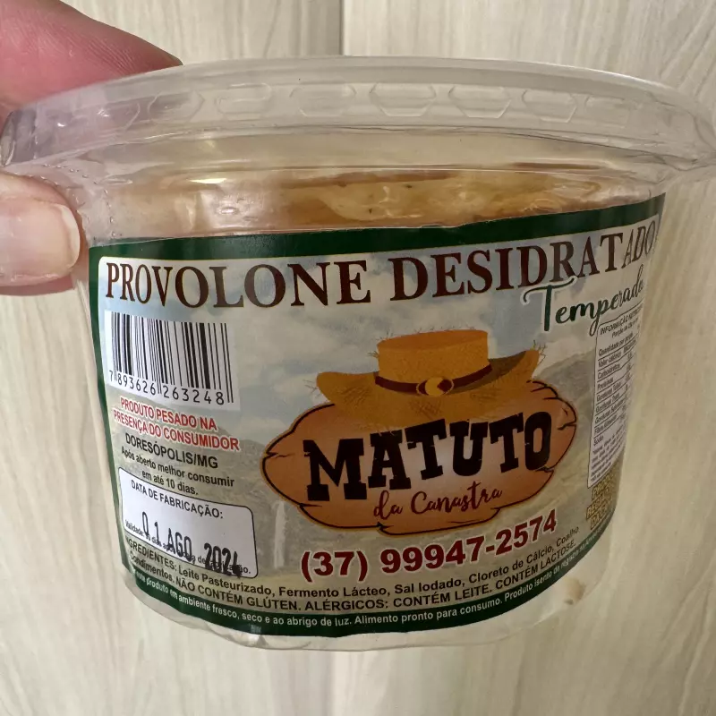 PROVOLONE DESIDRATADO PEQUENO