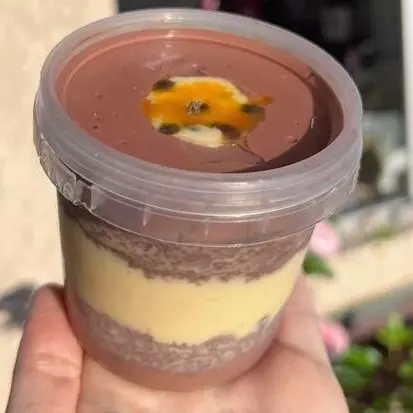 MARACUJÁ COM BRIGADEIRO LOW CARB