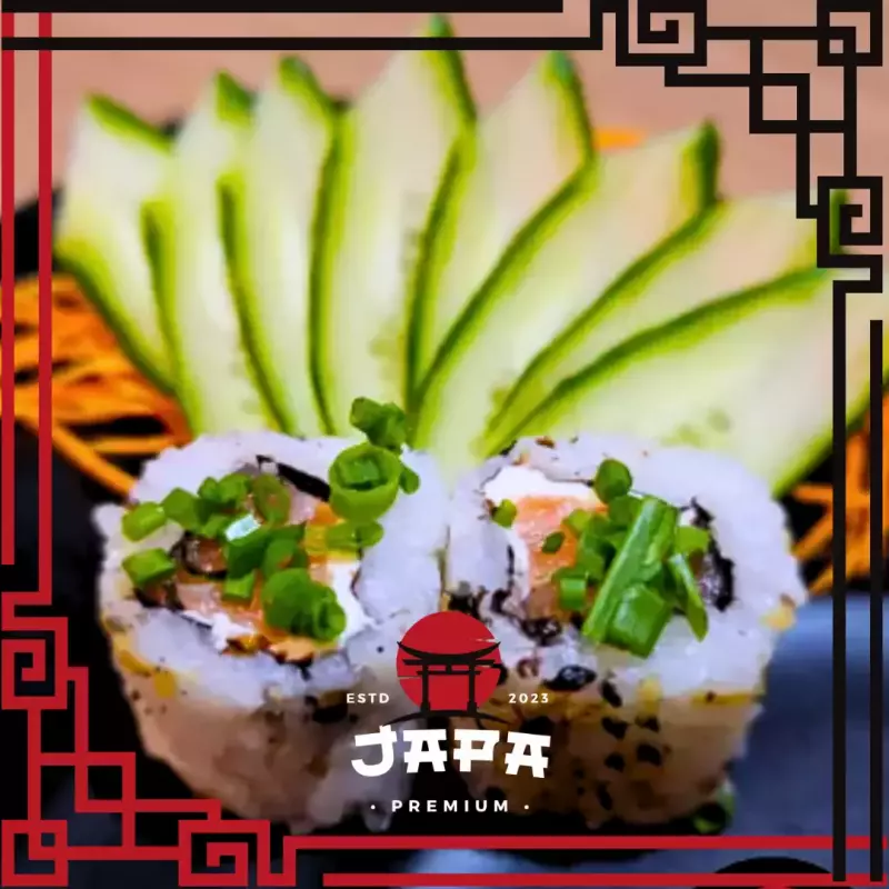 URAMAKI FILADELFIA  - (10 UNIDADES)