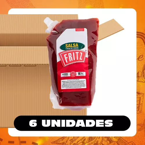 Bulto Fritz Salsa Tomate 1kg