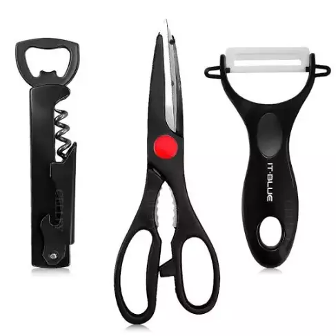 Kit Tesoura / Descascador / Abridor