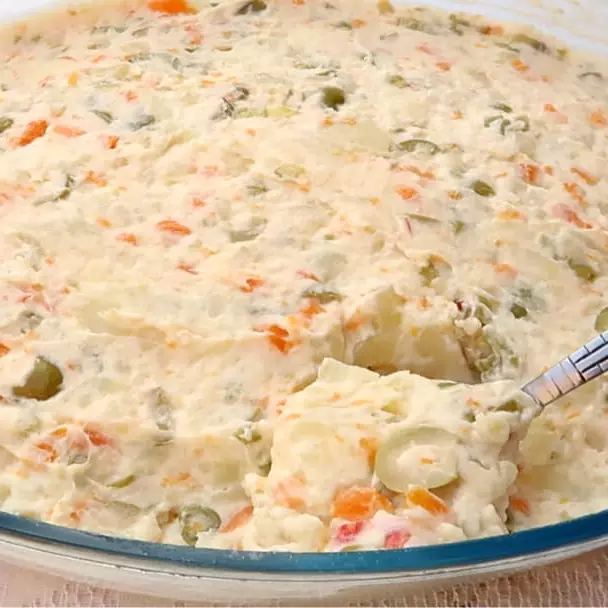 Porção média de maionese