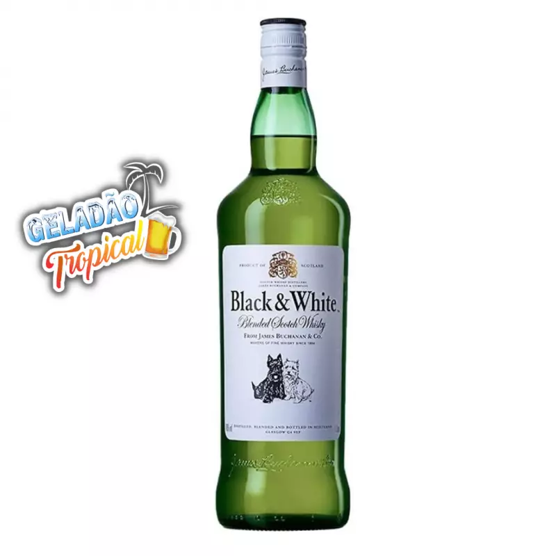 Whisky Black White 1L