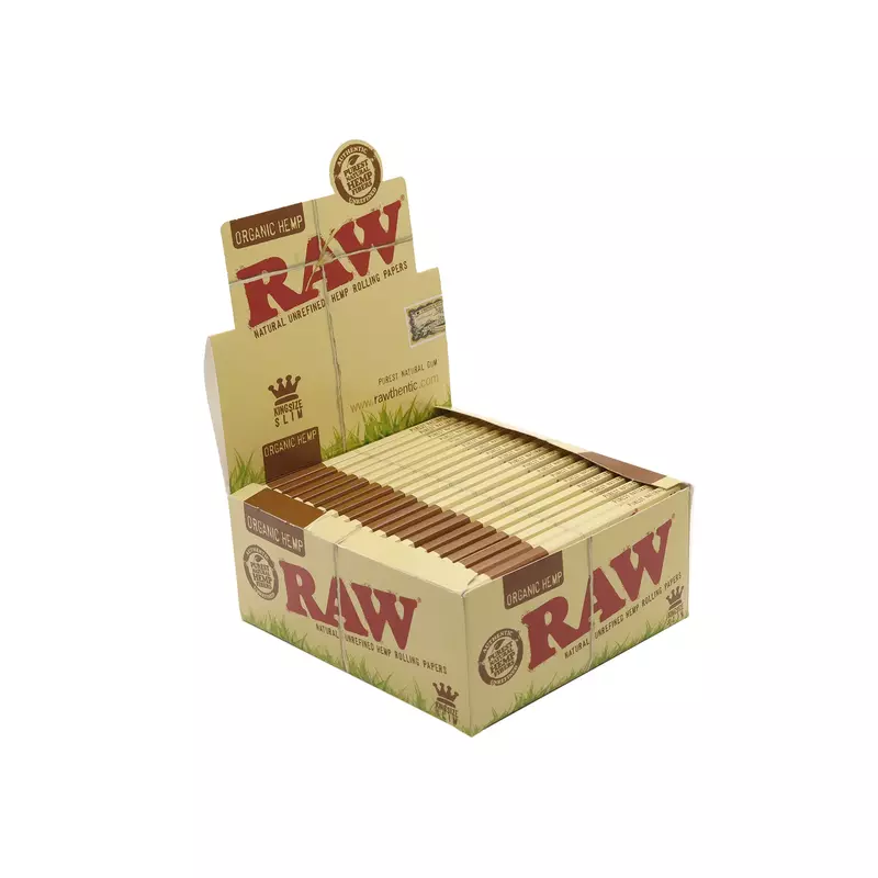 RAW ORGANIC HEMP KING SIZE SLIM