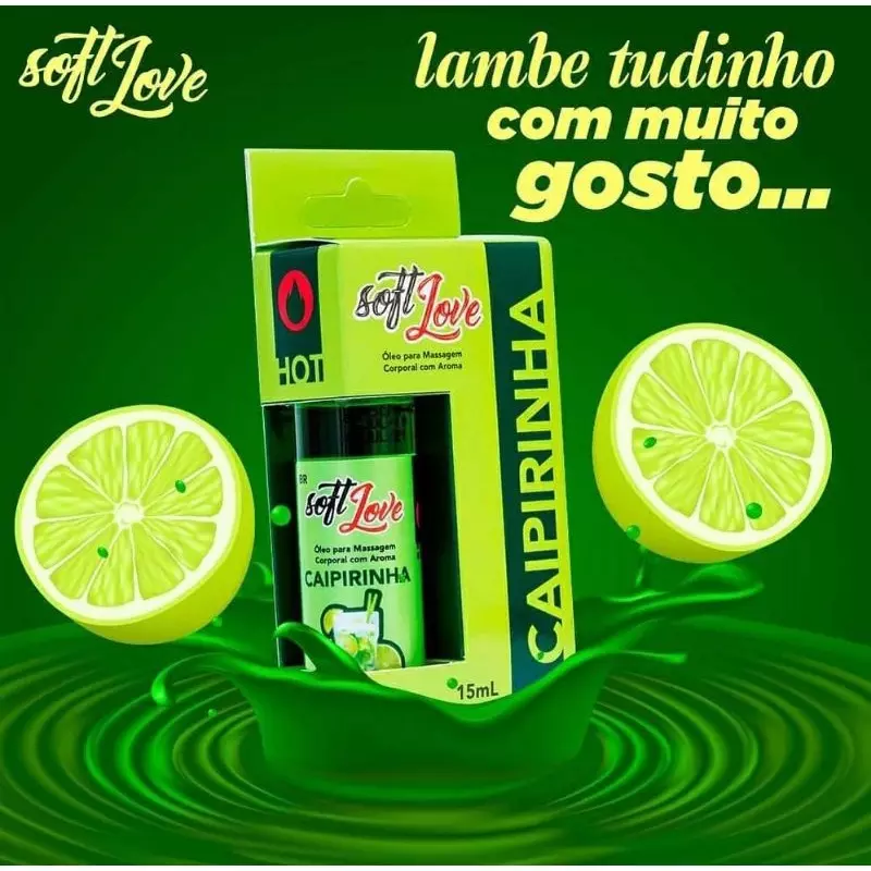 Gel Comestível - Caipirinha