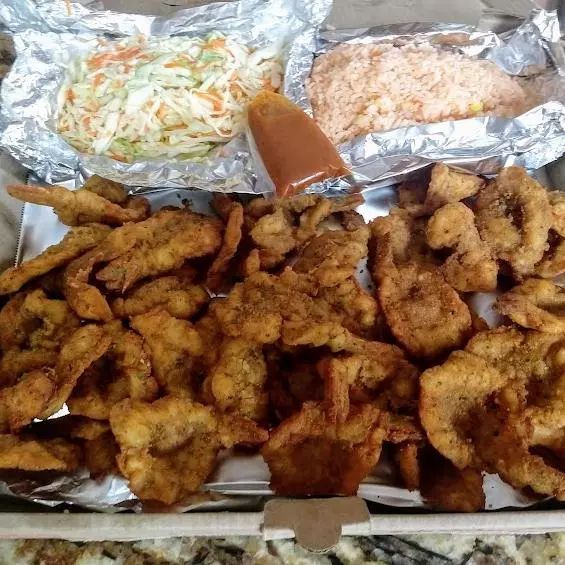 Paquete de camarones empanizados