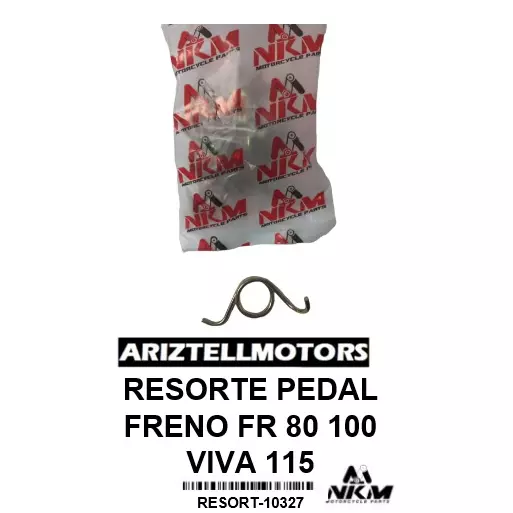 RESORTE PEDAL FRENO FR 80 100 VIVA
