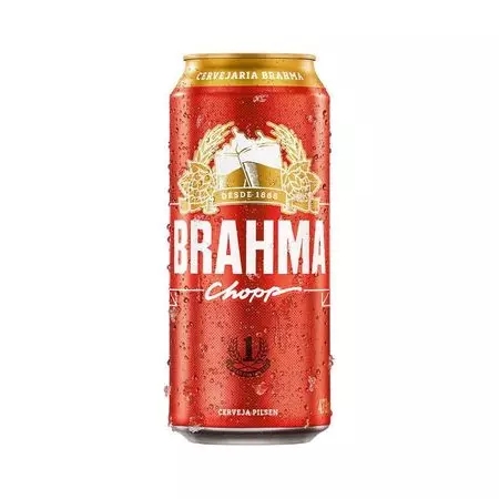 Cerveja Brahma latão 473ml