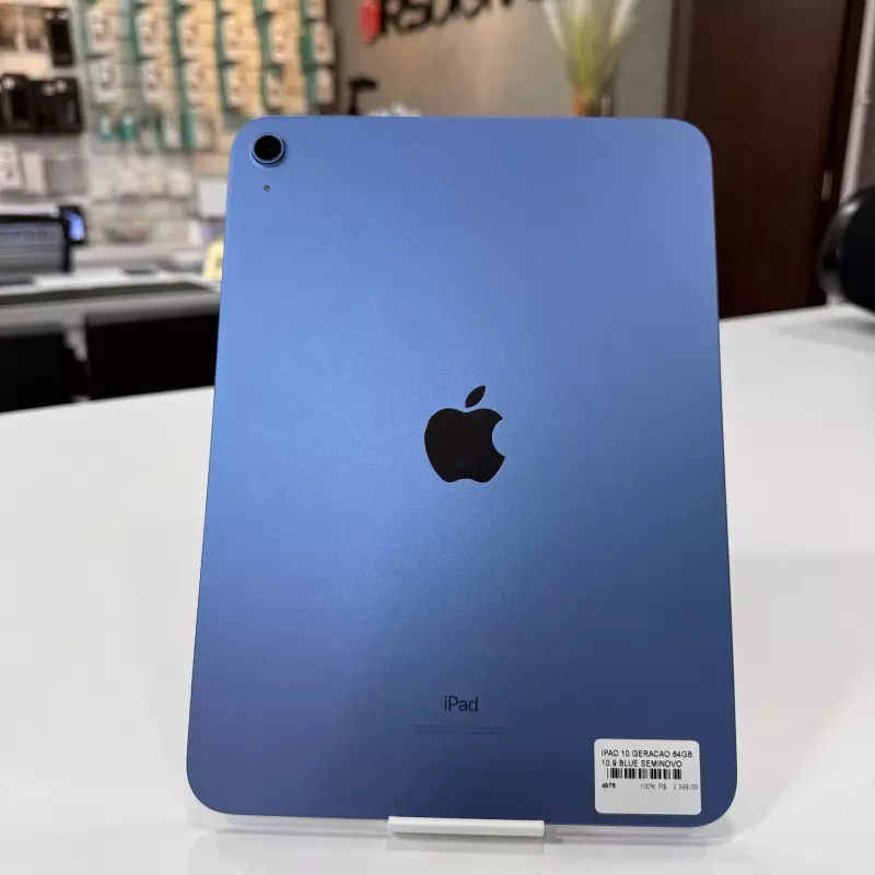 iPad 10 geração 64gb 10.9 blue