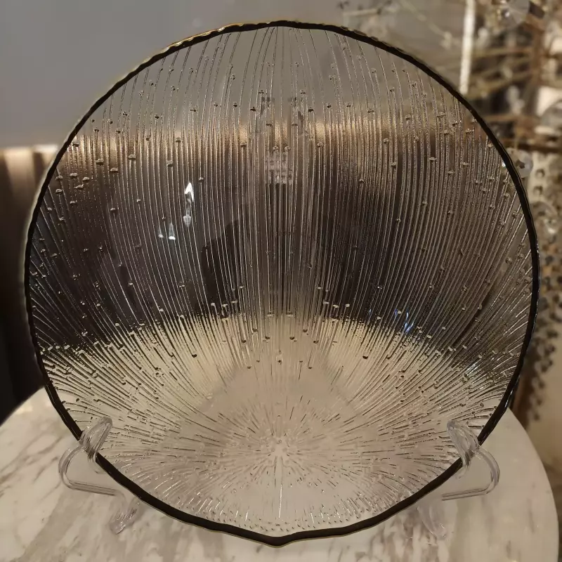 PLATO BASE EN VIDRIO 854-14