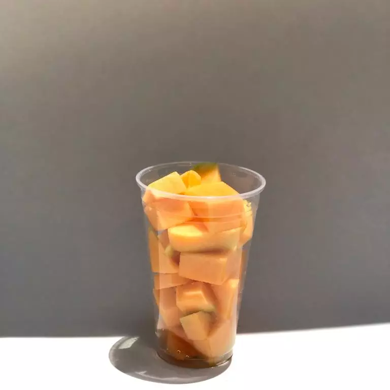 CAJA DE FRUTA VIXY,  MELON