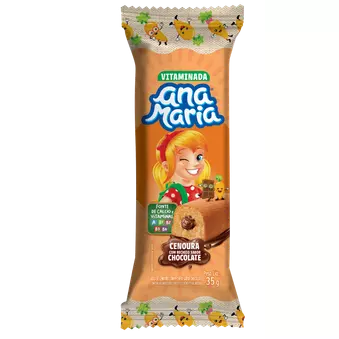 Bolinho Ana Maria Cenoura