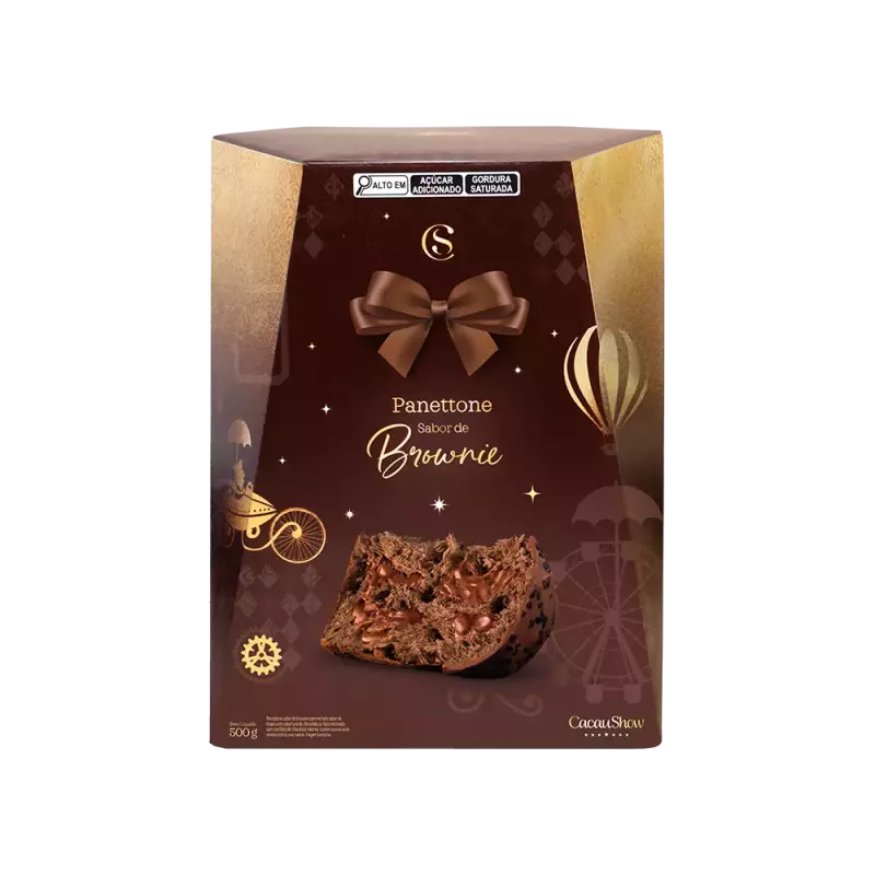 Panetone Brownie 500g