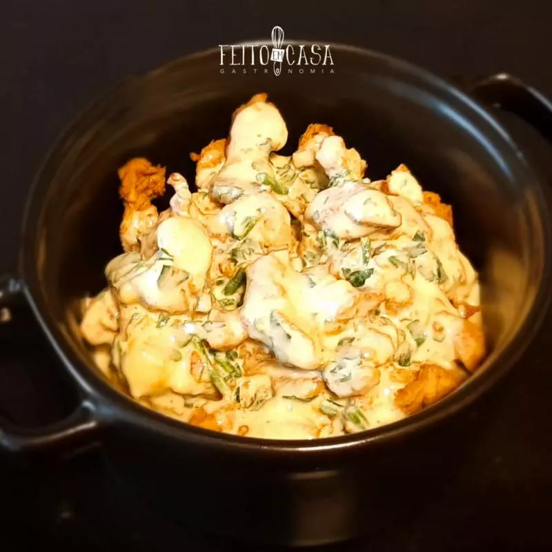 Cubinhos de mignon ao molho mostarda