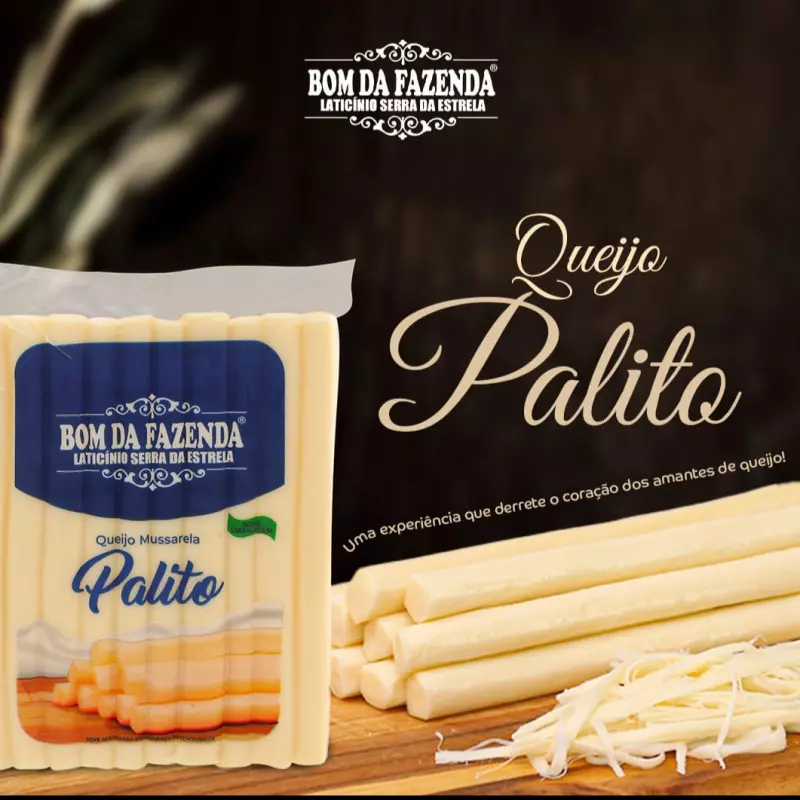 Queijo Mussarela Tipo Palito
