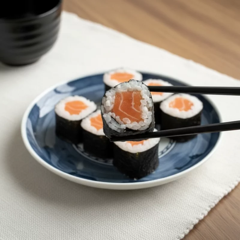 Maki salmón - arroz 5 piezas