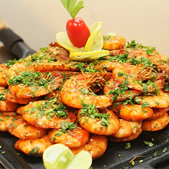 Camarão Alho e Óleo