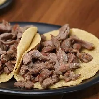Taco de arrachera
