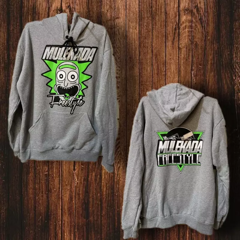 MOLETOM CINZA MODELO RICK