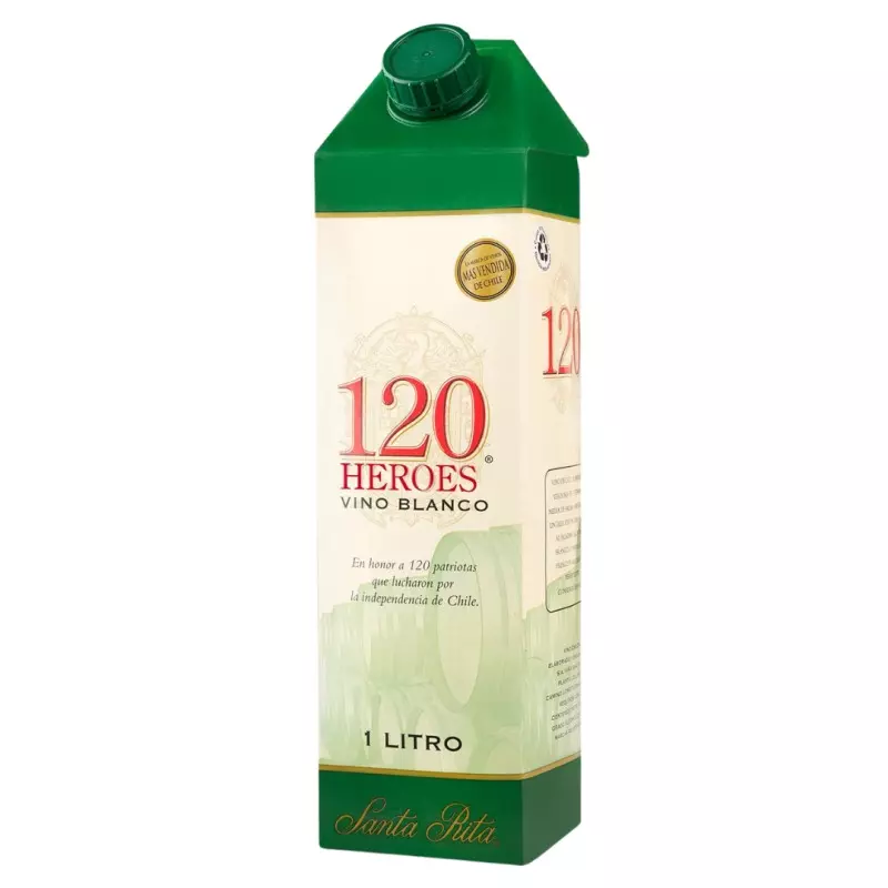 Vino 120 Tetra Blanco 12° 1 Lts
