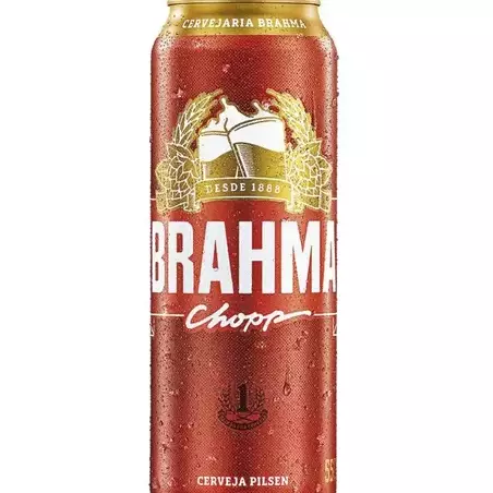 Cerveja Brahma Latão