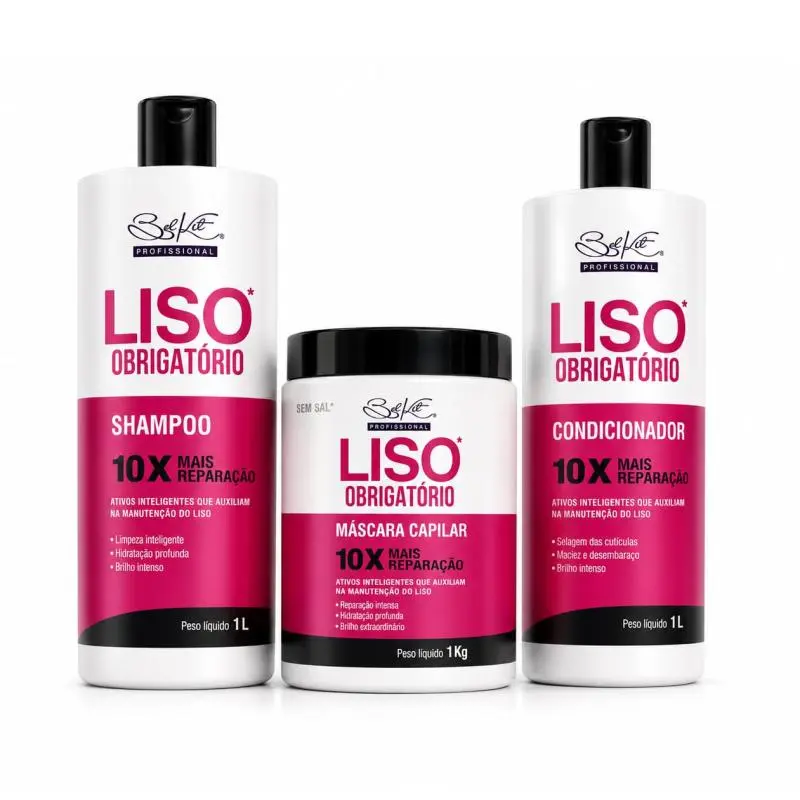 KIT LISO OBRIGATÓRIO 3X1 1L CADA