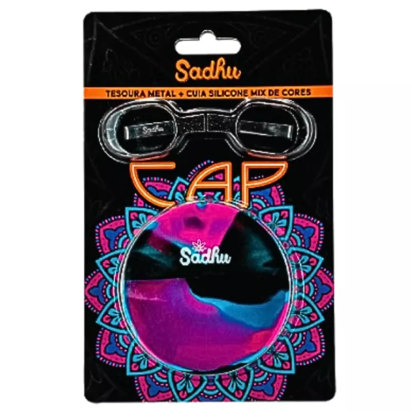 Cuia Cap + Tesoura Metal