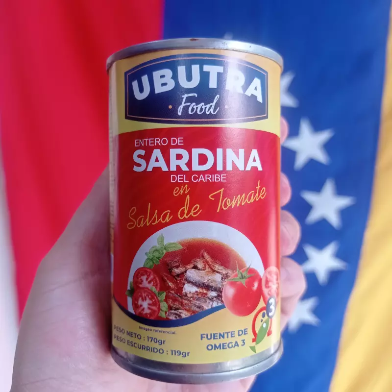 Sardinas en salsa de tomate Ubutra