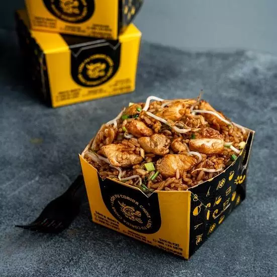 Arroz chino pollo cerdo