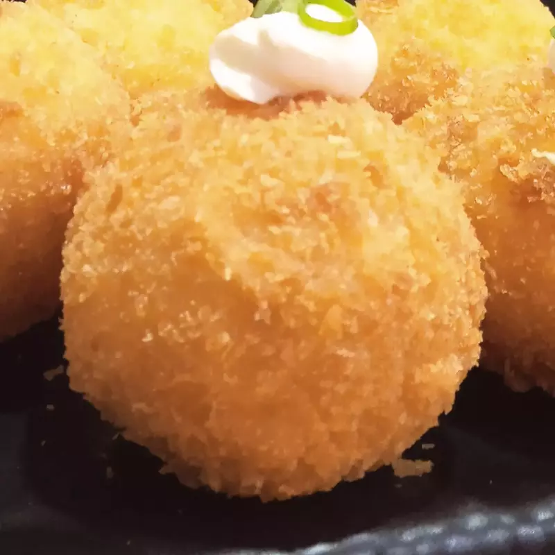 CROQUETE DE PATÊ SALMÃO ( 1 unid)