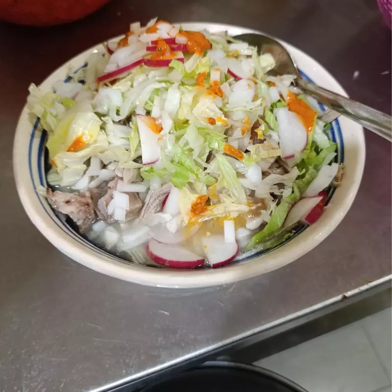 Pozole Sin carne