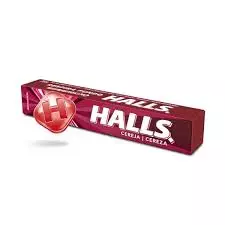 Bala Halls cereja 28g