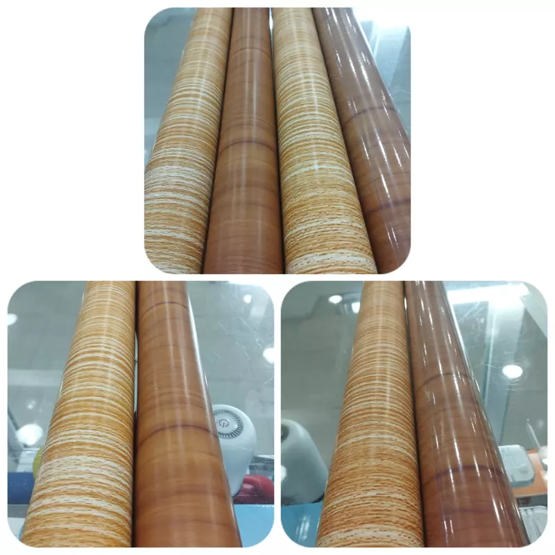 papel contac de madera
