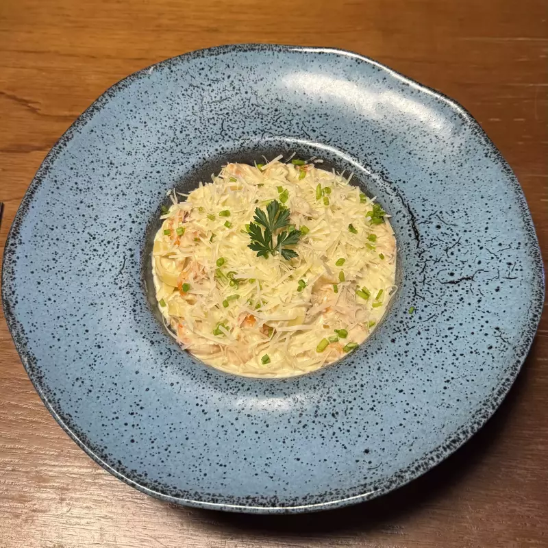 Fettuccine de camarão