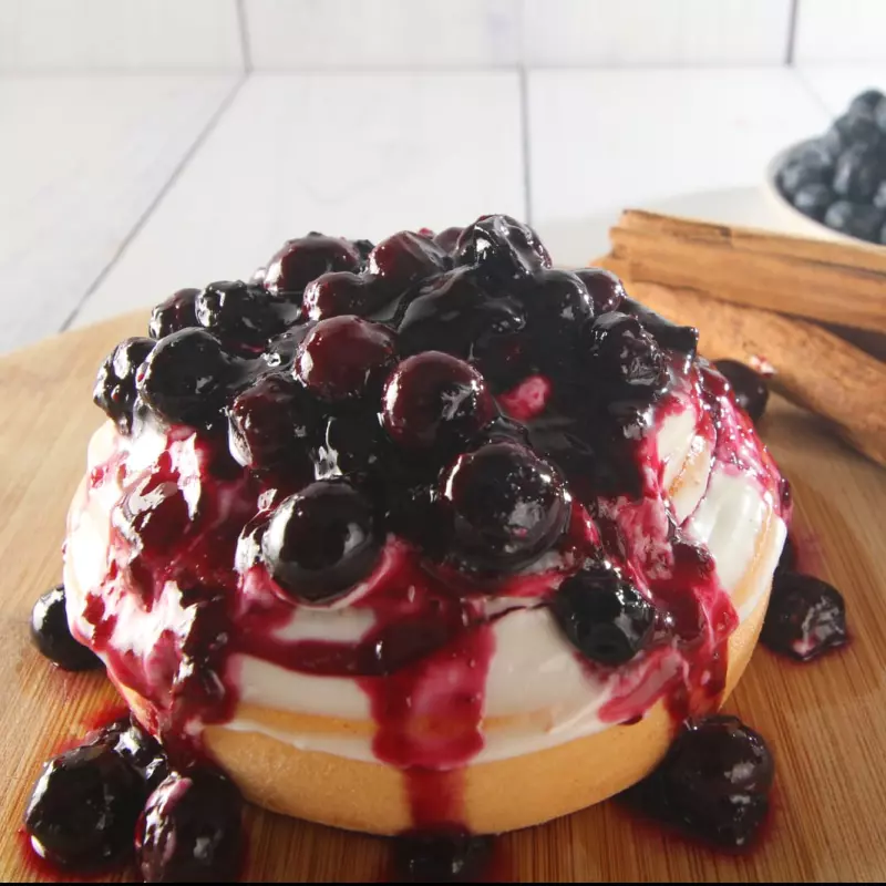 Glaseado con Blueberry